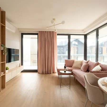 Laguna Beskidów - Pudrowy Apartament